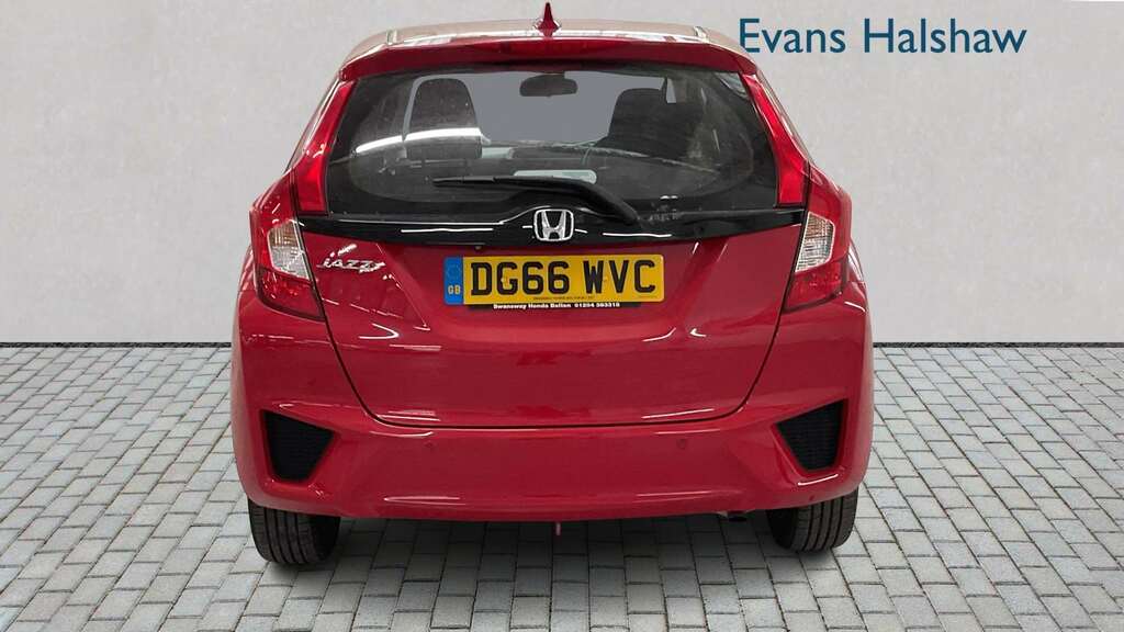 Honda Jazz 1.3 Ex Cvt 2016 DG66WVC Red #5