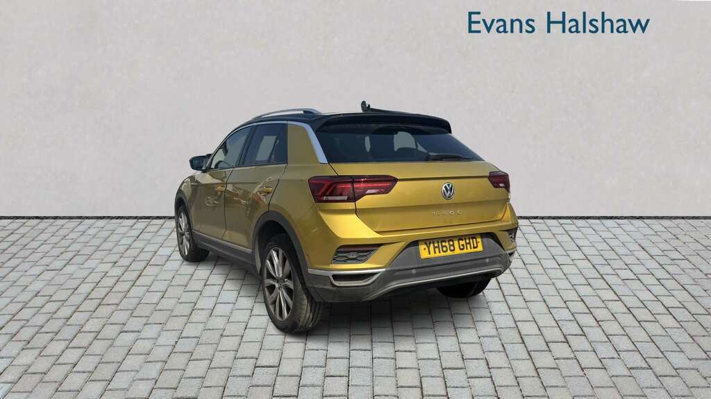Volkswagen T-Roc 1.5 Tsi Evo Sel 2018 YH68GHD Yellow #5