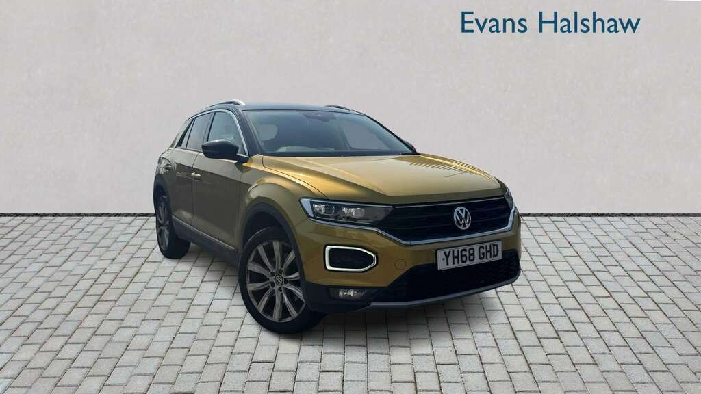 Volkswagen T-Roc 1.5 Tsi Evo Sel 2018 Yellow
