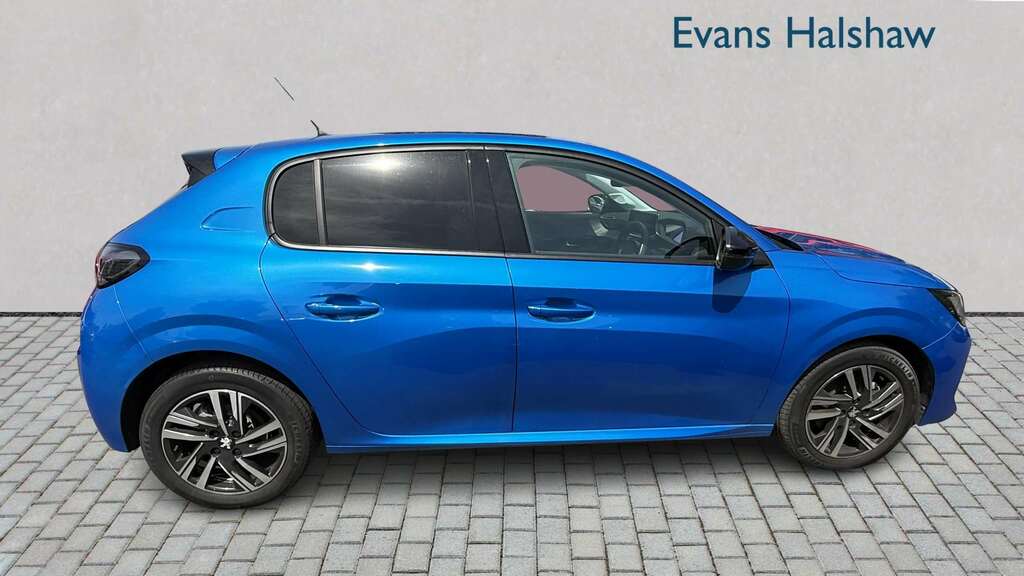 Peugeot 208 1.2 Puretech 100 Allure Premium 2023 YM23HNF Blue #4