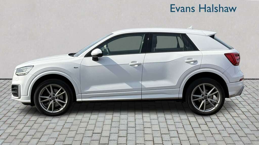Audi Q2 1.0 Tfsi S Line 2018 DA18XXK White #5