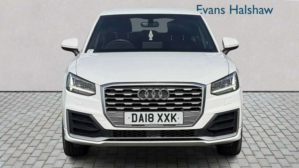 Audi Q2 1.0 Tfsi S Line 2018 DA18XXK White #3