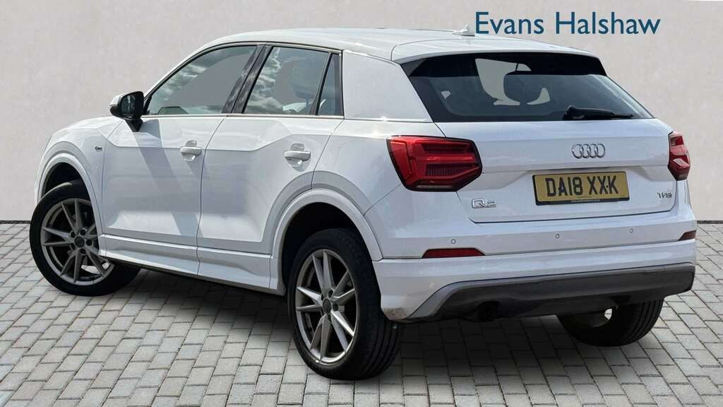 Audi Q2 1.0 Tfsi S Line 2018 DA18XXK White #2