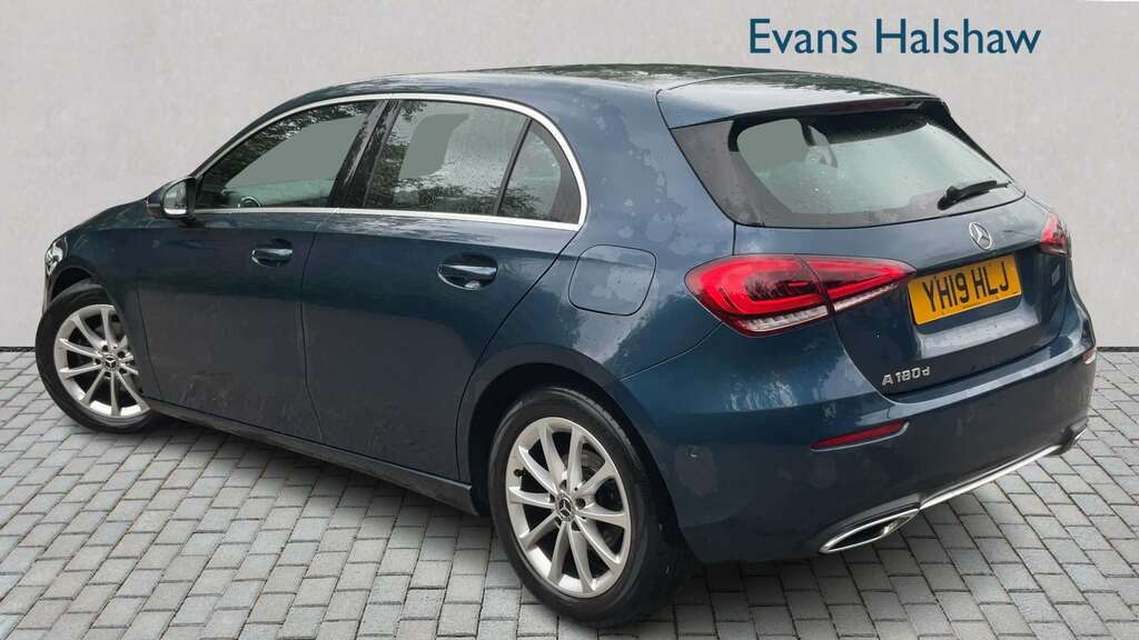 Mercedes-Benz A Class A180d Sport Executive 2019 YH19HLJ Blue #2