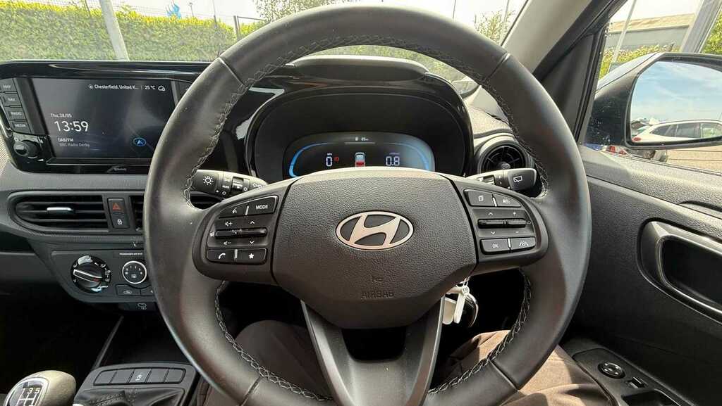 Hyundai I10 1.0 63 Advance Nav 2025 YO74UYV Blue #5