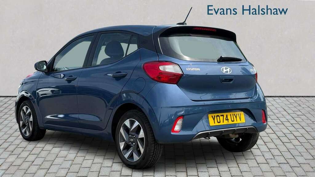 Hyundai I10 1.0 63 Advance Nav 2025 YO74UYV Blue #3