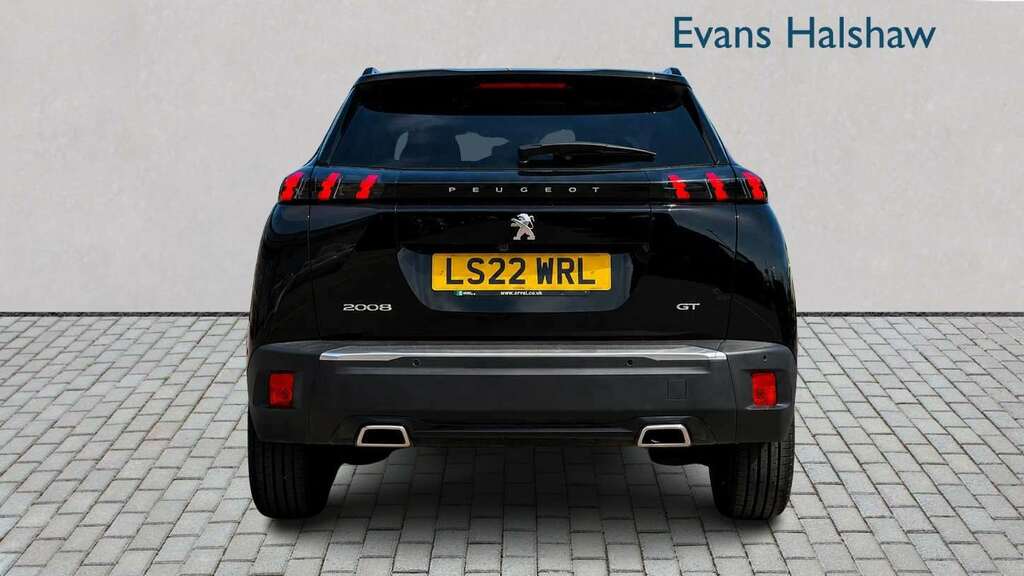 Peugeot 2008 1.2 Puretech 130 Gt 2022 LS22WRL Black #5