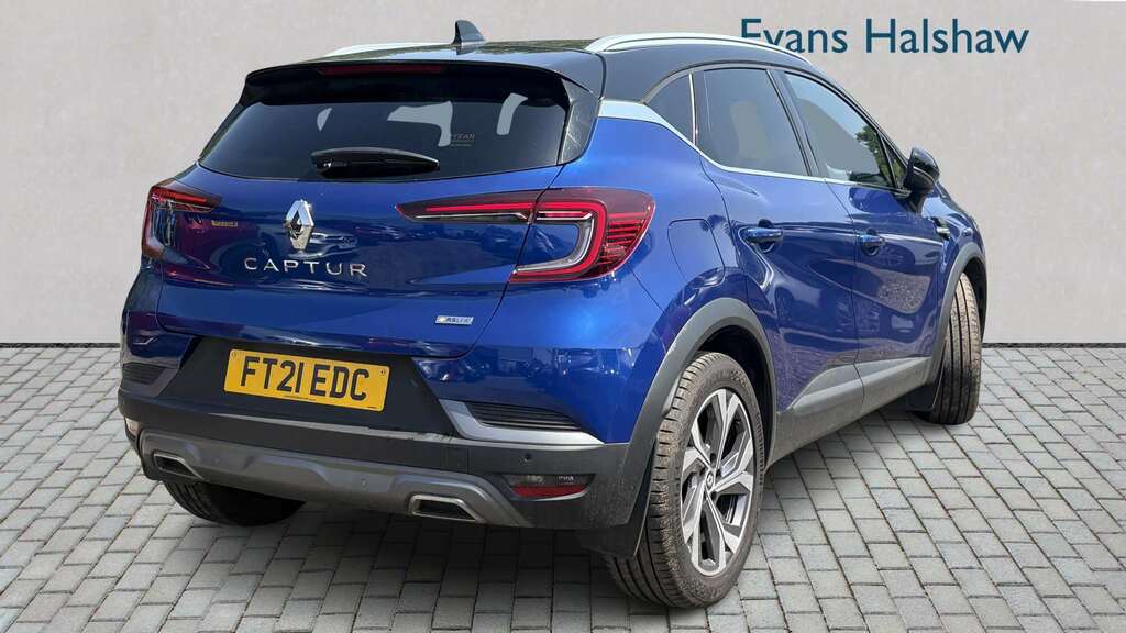 Renault Captur 1.3 Tce 140 R.s. Line Edc 2021 Blue #4