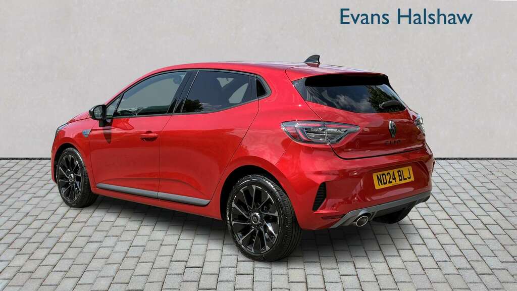 Renault Clio 1.0 Tce 90 Esprit Alpine 2024 ND24BLJ Red #4