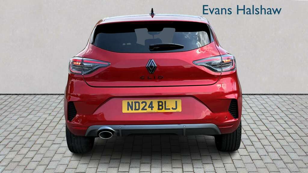Renault Clio 1.0 Tce 90 Esprit Alpine 2024 ND24BLJ Red #5