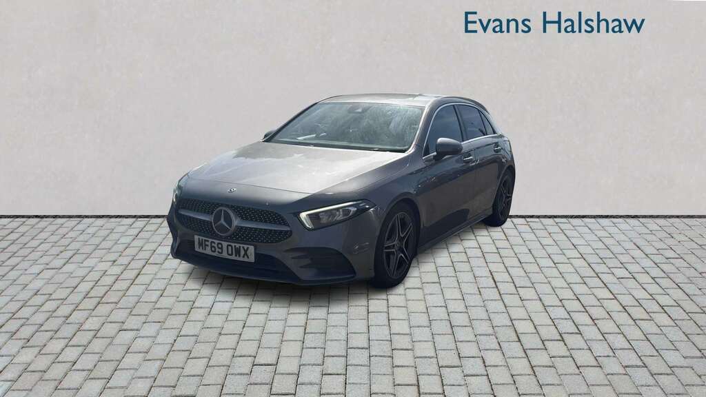 Mercedes-Benz A Class A200d Amg Line Premium 2019 MF69OWX Grey #2