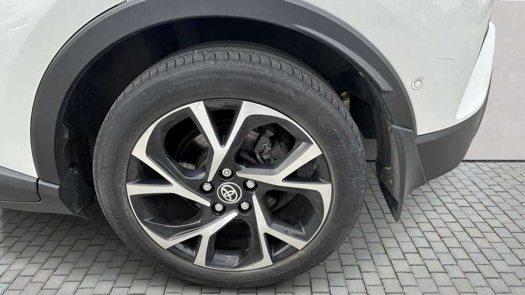 Toyota C-Hr 2.0 Hybrid Design Cvt 2020 FY70VAK White #6