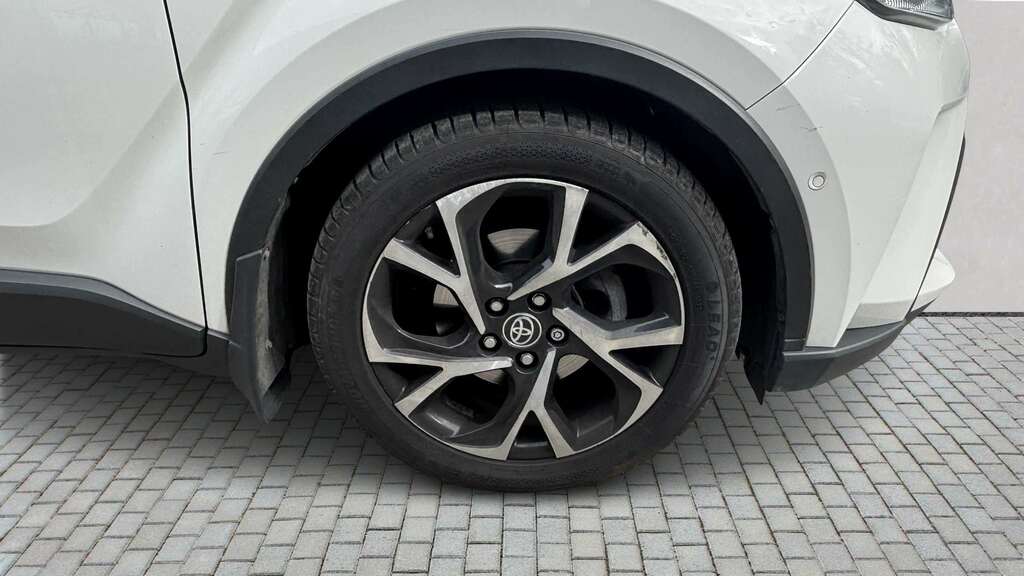 Toyota C-Hr 2.0 Hybrid Design Cvt 2020 FY70VAK White #5