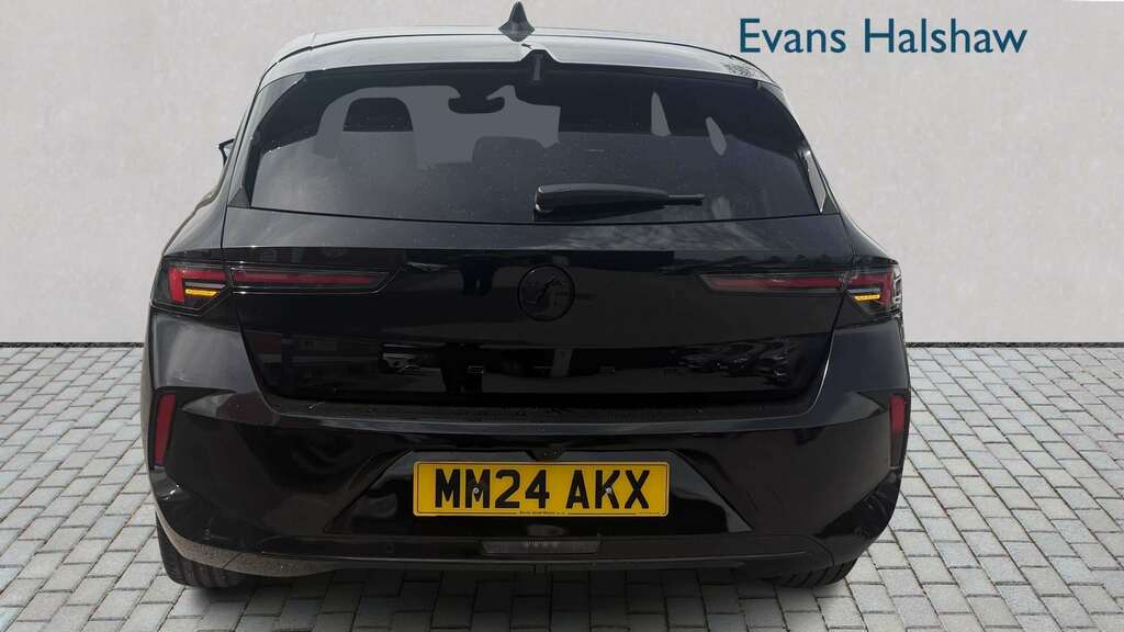 Vauxhall Astra 1.2 Turbo 130 Gs 2024 MM24AKX Black #4