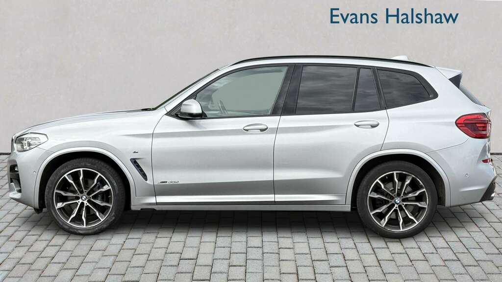 BMW X3 Xdrive30d M Sport Step 2018 YJ67MHB Silver #5