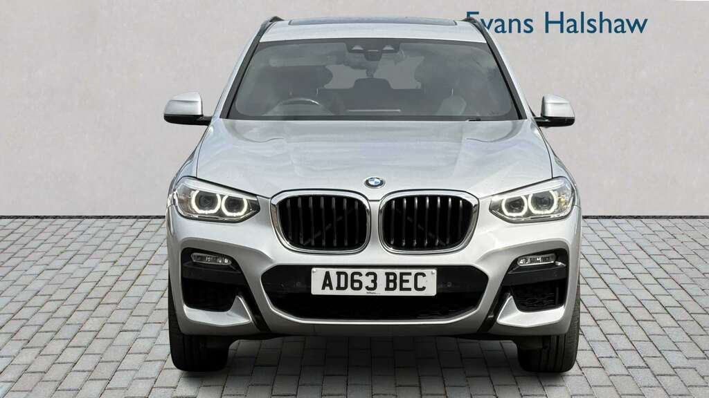 BMW X3 Xdrive30d M Sport Step 2018 YJ67MHB Silver #3