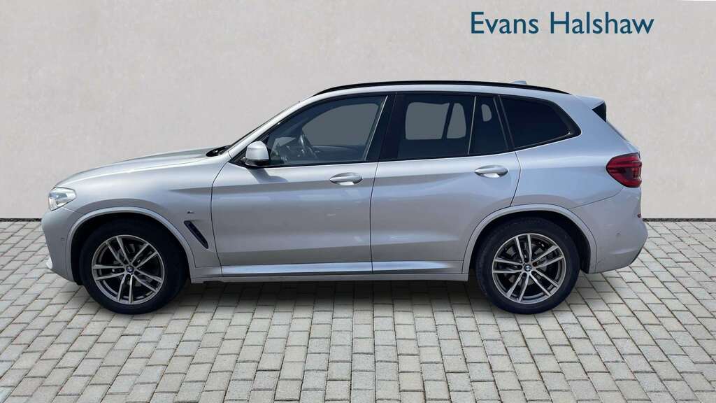 BMW X3 Xdrive20d M Sport Step 2019 YV68EXP Silver #4