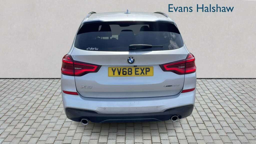 BMW X3 Xdrive20d M Sport Step 2019 YV68EXP Silver #3