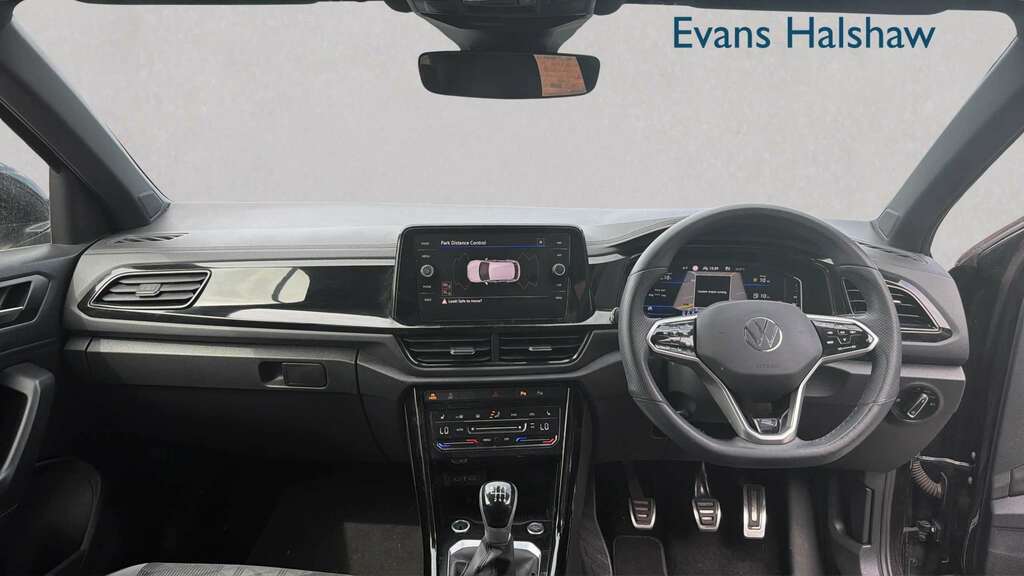 Volkswagen T-Roc 1.5 Tsi R-line 2023 YE23LNW Black #4