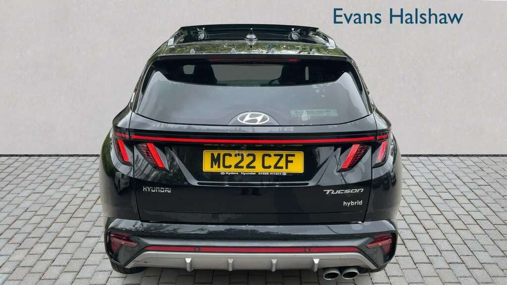Hyundai Tucson 1.6 Tgdi Hybrid 230 N Line S 2Wd 2022 MC22CZF Black #3