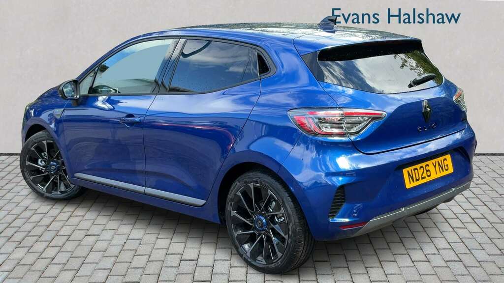 Renault Clio 1.6 E-tech Fh 145 Iconic Esprit Alpine 20 ND26YNG Blue #2