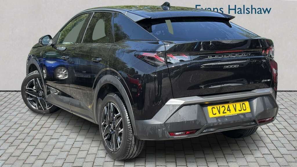 Peugeot 3008 1.2 Hybrid 136 Gt E-dsc6 2024 CV24VJO Black #3
