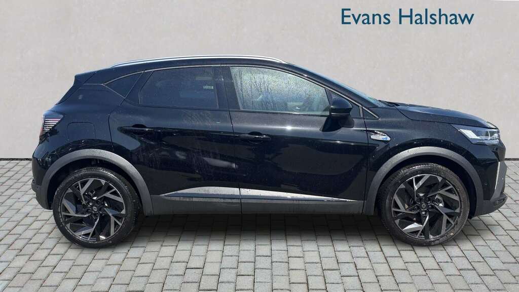 Renault Captur 1.8 E-tech Full Hybrid 160 Esprit Alpine ND75YDW Black #3