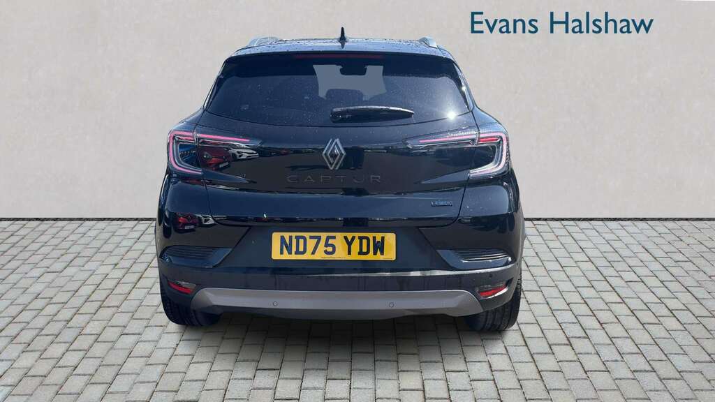 Renault Captur 1.8 E-tech Full Hybrid 160 Esprit Alpine ND75YDW Black #4