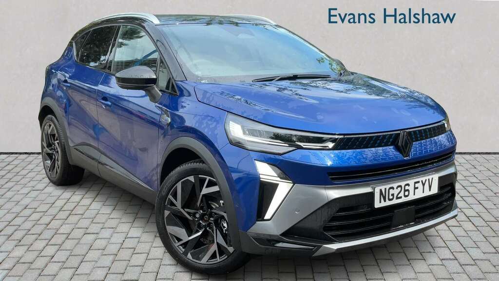 Renault Captur 1.8 E-tech Full Hybrid 160 Esprit Alpine Blue