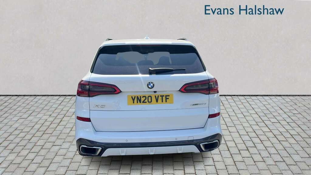 BMW X5 Xdrive30d M Sport 2020 YN20VTF White #4
