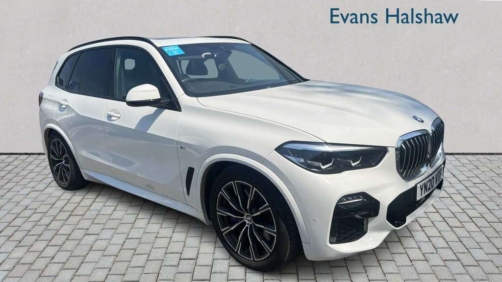 BMW X5 Xdrive30d M Sport 2020 YN20VTF White #2