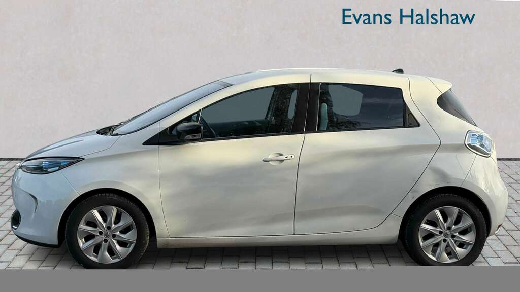 Renault Zoe 65Kw I Dynamique Intens 2014 White #3