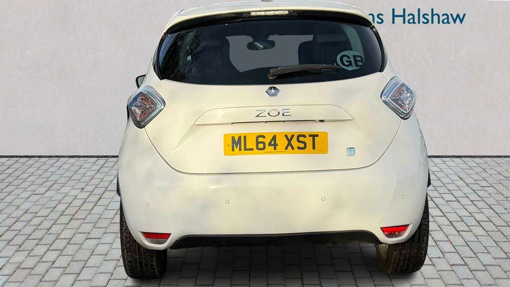 Renault Zoe 65Kw I Dynamique Intens 2014 White #4