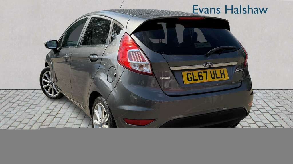 Ford Fiesta 1.0 Ecoboost Titanium 2017 GL67ULH Blue #2