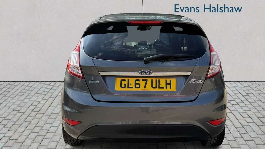 Ford Fiesta 1.0 Ecoboost Titanium 2017 GL67ULH Blue #4