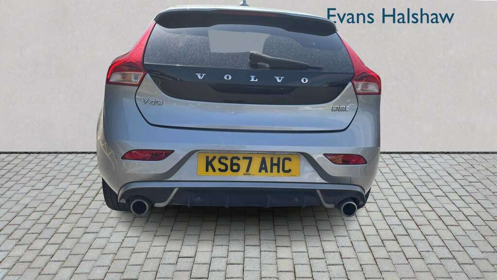 Volvo V40 D2 120 R Design Pro 2017 KS67AHC Silver #5