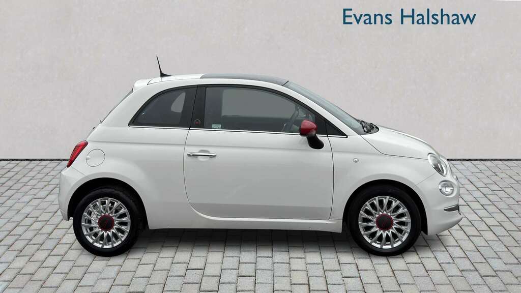 Fiat 500 1.0 Mild Hybrid Red 2022 FV22UXK White #5