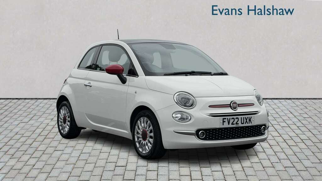 Fiat 500 1.0 Mild Hybrid Red 2022 White
