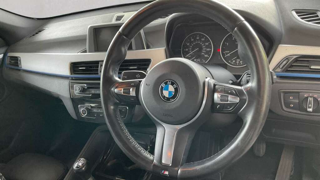 BMW X1 Xdrive 20D M Sport 2017 YA17WEO White #6