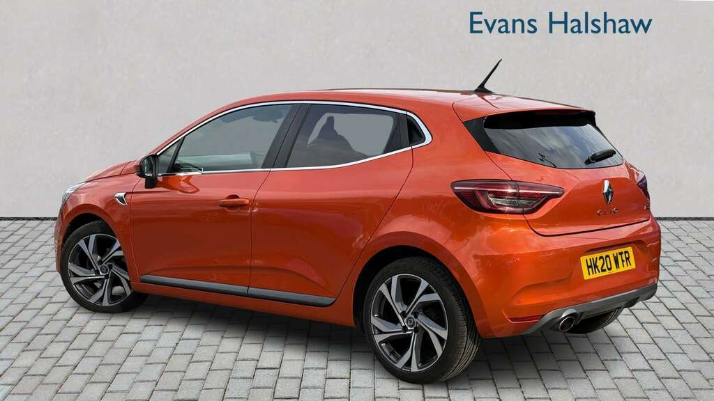 Renault Clio 1.0 Tce 100 Rs Line 2020 HK20WTR Orange #2