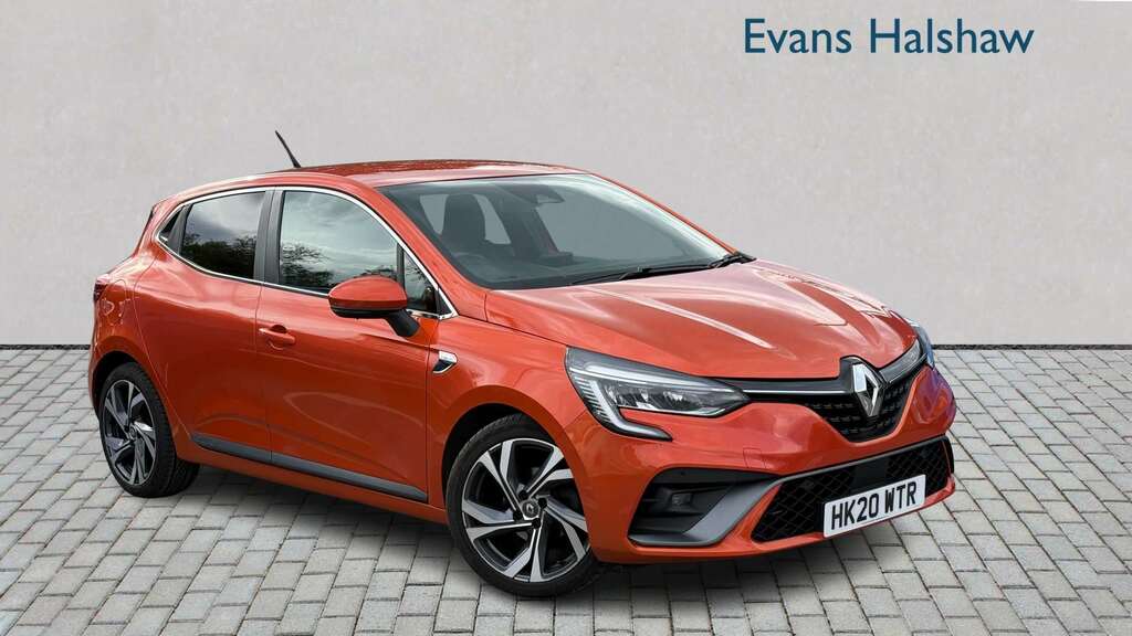 Renault Clio 1.0 Tce 100 Rs Line 2020 Orange