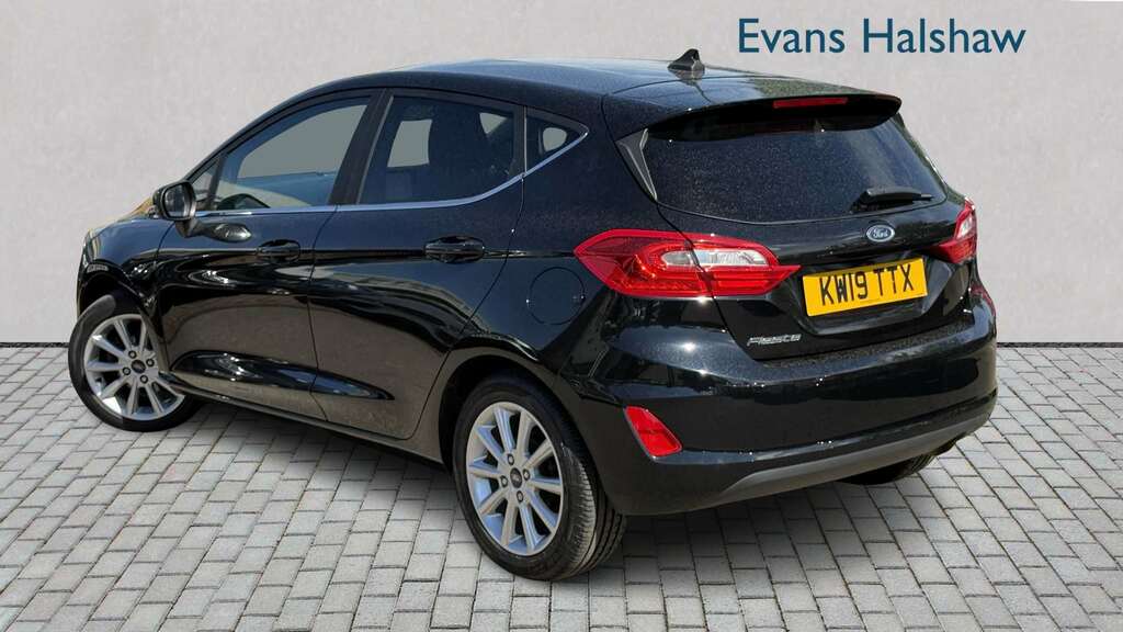 Ford Fiesta 1.0 Ecoboost Titanium 2019 KW19TTX Black #2