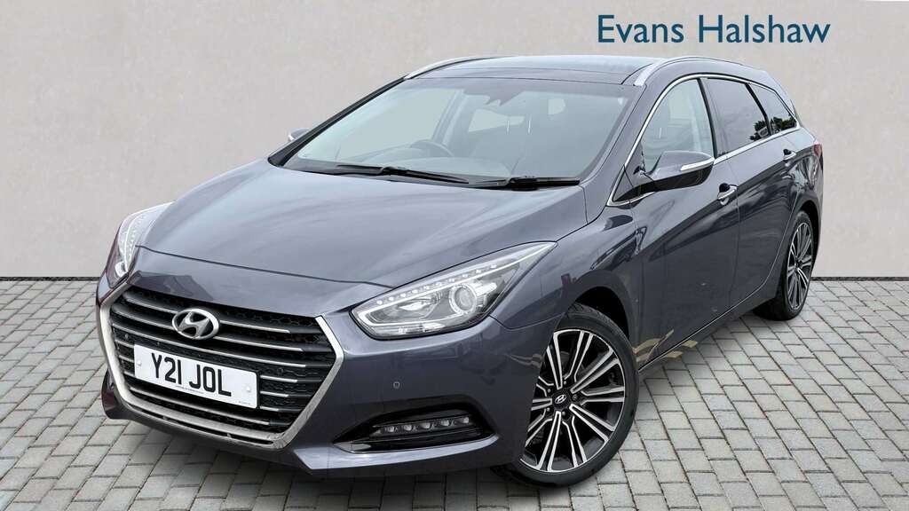 Hyundai I40 1.7 Crdi Blue Drive Premium 2017 Blue #4