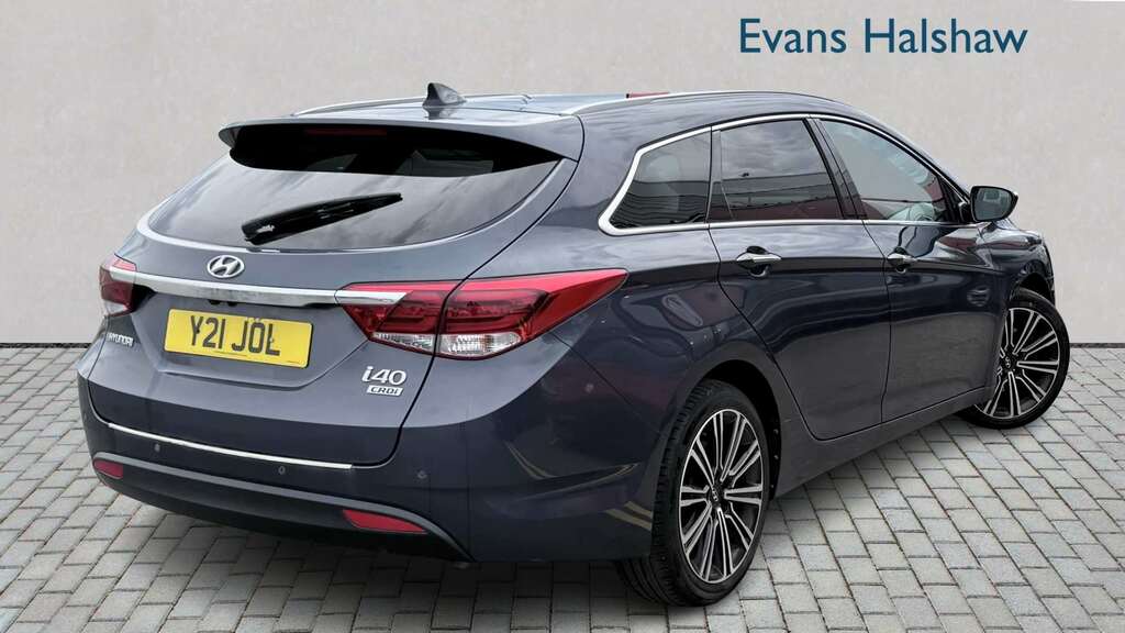Hyundai I40 1.7 Crdi Blue Drive Premium 2017 Blue #5