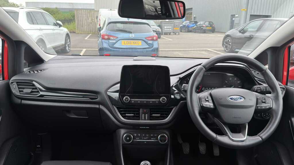 Ford Fiesta 1.0 Ecoboost Titanium 2019 YL68JNJ Red #5