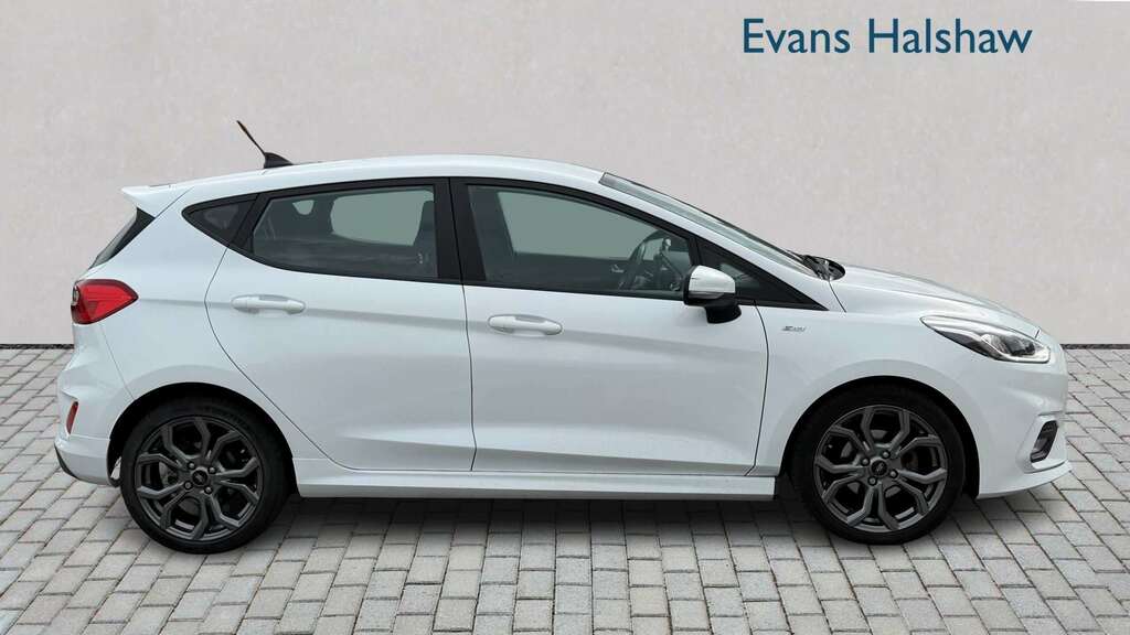 Ford Fiesta 1.0 Ecoboost St-line 2019 PL19MDO White #3