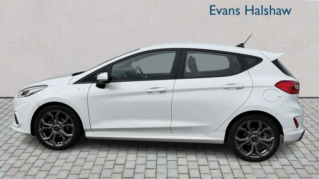 Ford Fiesta 1.0 Ecoboost St-line 2019 PL19MDO White #5