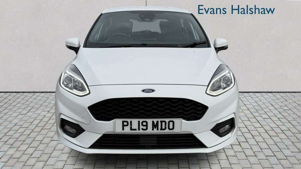 Ford Fiesta 1.0 Ecoboost St-line 2019 PL19MDO White #6