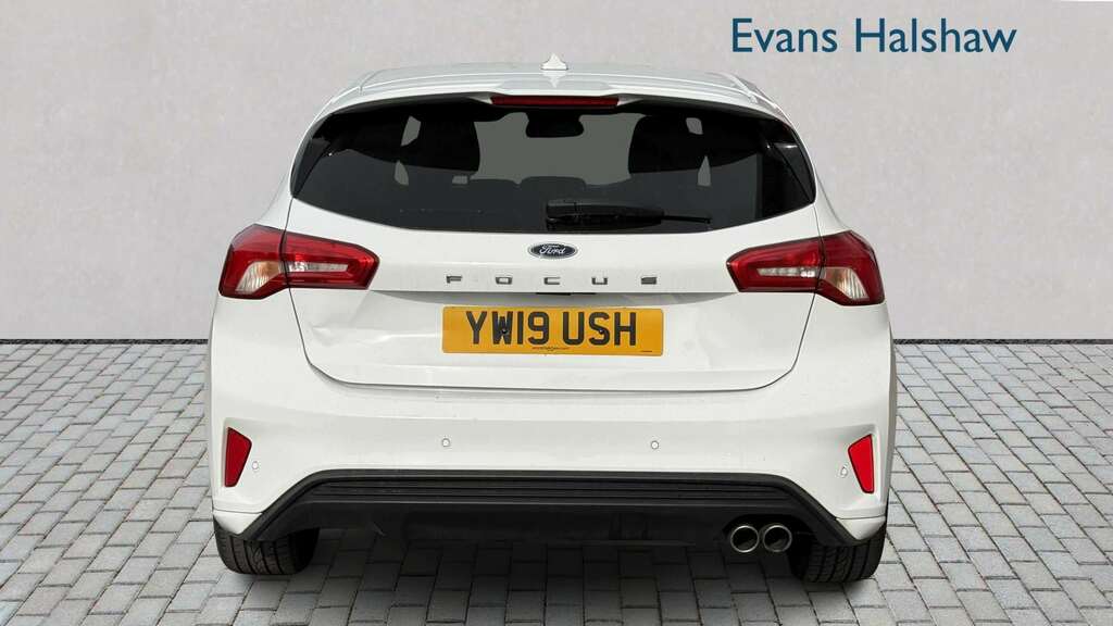 Ford Focus 1.0 Ecoboost 125 St-line 2019 YW19USH White #5