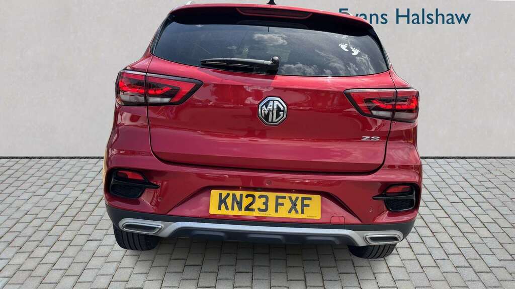 MG ZS 1.5 Vti-tech Exclusive 2023 KN23FXF Red #4